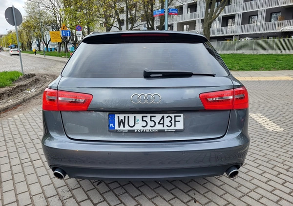 Audi A6 cena 83500 przebieg: 239466, rok produkcji 2012 z Warszawa małe 781